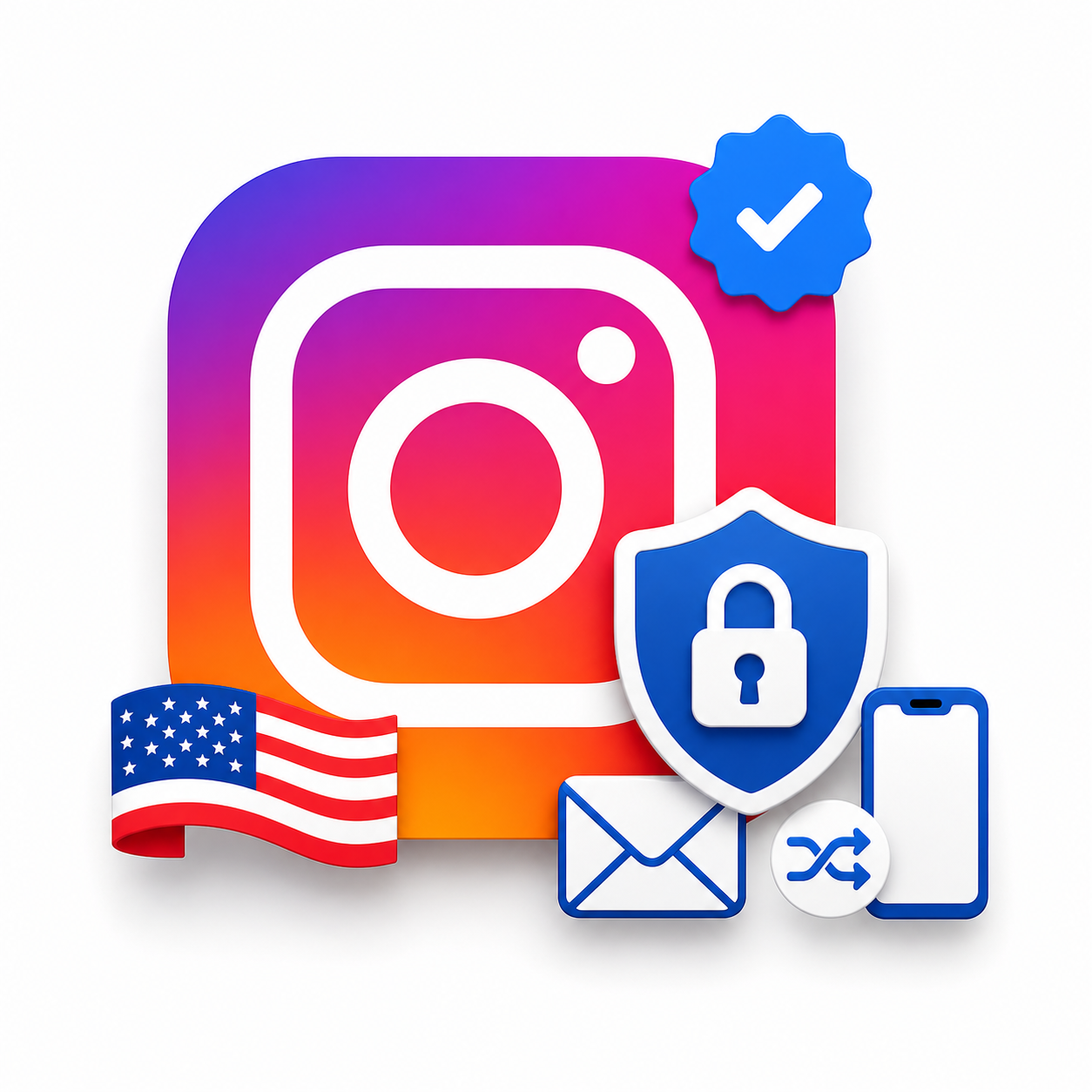 IG TÊN US CÓ 2FA REG LIVE VERY RANDOM MAIL HOẶC PHONE - ZIN 100%
