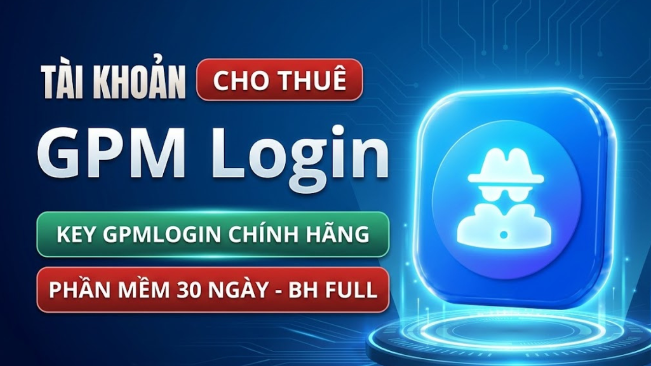 KEY GPM THUÊ 30 NGÀY