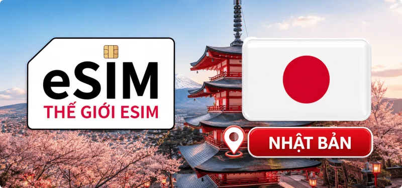 eSIM Data Du Lịch Nhật Bản - Kết Nối Internet Tốc Độ Cao, Kích Hoạt Nhanh Và Tiện Lợi