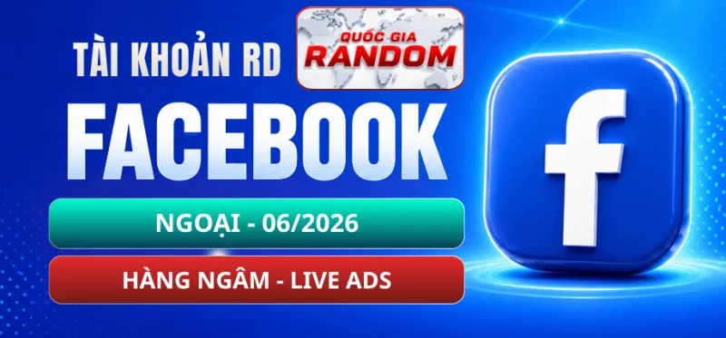 Acc Facebook Global - Aged account- Live ADS - 06/2026